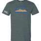 GVMH Unisex Tee - KC Baseball Skyline design