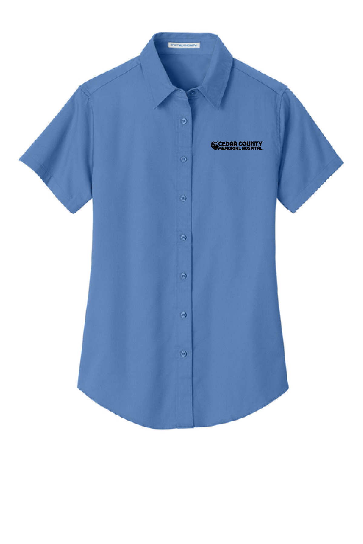 CCMH-Women's Port Authority Short Sleeve Easy Care Shirt with embroidered log (L508)