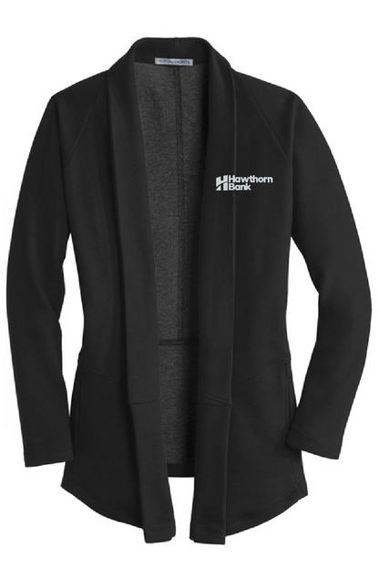 Hawthorn - Ladies Port Authority Interlock Cardigan (L807)