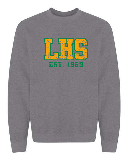 Lakeland Booster- Gildan Sweatshirt- Graphite Heather