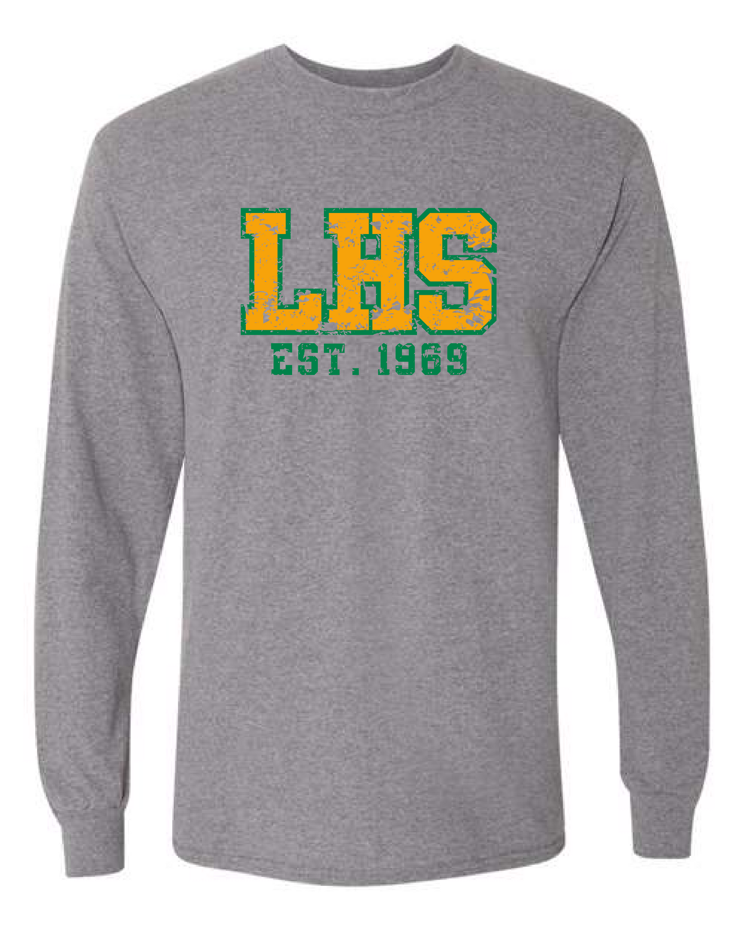 Lakeland Booster- Gildan Long Sleeve- Graphite Heather