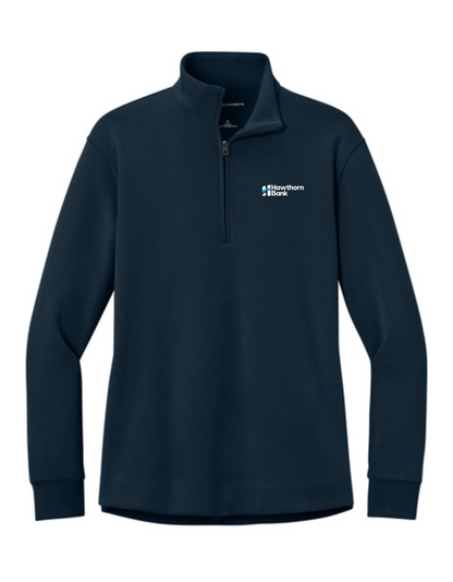 Hawthorn - Ladies Port Authority Wearever Signature Double Pique 1/4-Zip - LK210