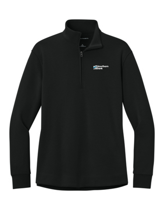 Hawthorn - Ladies Port Authority Wearever Signature Double Pique 1/4-Zip - LK210