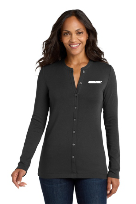CCMH- Women's Port Authority Concept Stretch Button-Front Cardigan (LM1008)