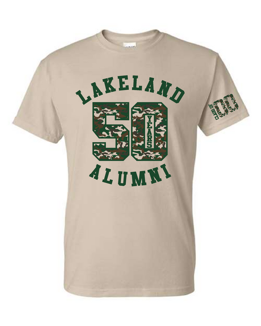 Lakeland Alumni- Gildan Short Sleeve Sand