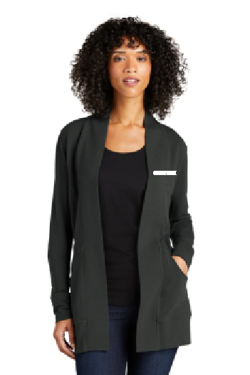 CCMH-Port Authority® Women's Microterry Cardigan (LK825)