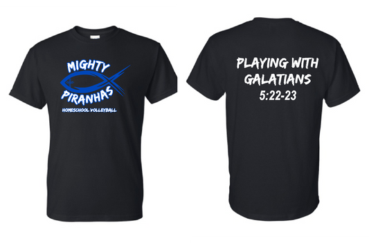 Mighty Piranhas Gildan Short Sleeve