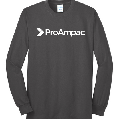 ProAmpac- Port & Compnay Long sleeve Full Front Logo (PC55LS)