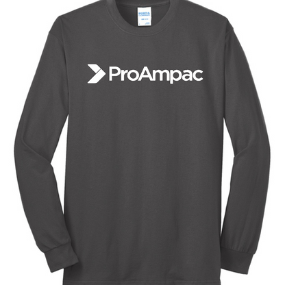 ProAmpac- Port & Company Long Sleeve Full Front logo TALL sizes