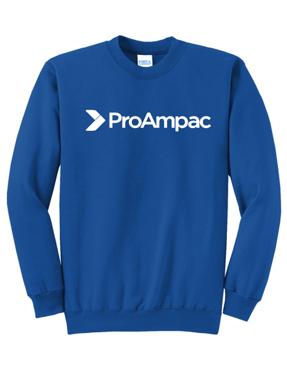 ProAmpac- Port & Company Crewneck Sweatshirt Full Front logo (PC78)