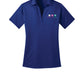 Pediatric Place embroidered ladies polo - full color embroidered logo