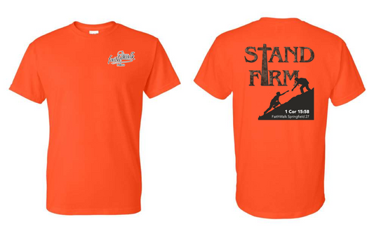 Men's faith walk- Gildan short sleeve t-shirt