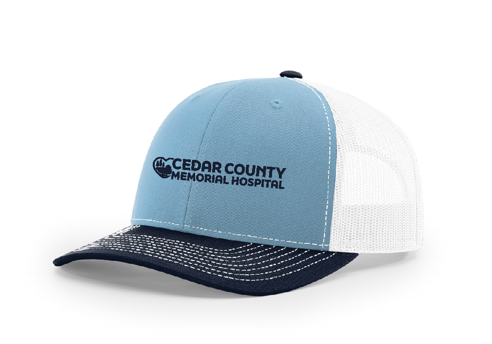 CCMH- Richardson Snapback Trucker Cap with embroidered logo (112)