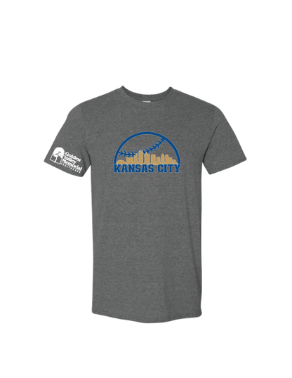 GVMH Unisex Tee - KC Baseball Skyline design