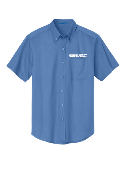 CCMH- Men's Port Authority® Short Sleeve Easy Care Shirt with embroidered logo (S508)