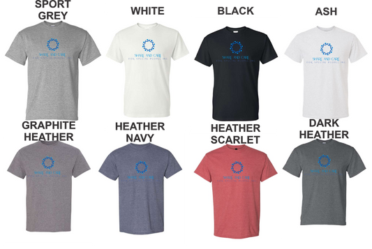 Share & Care- Gildan Unisex 50/50 Short Sleeve