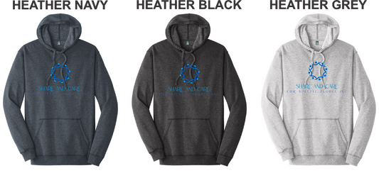 Share & Care- DM391 District® Lightweight Fleece Hoodie