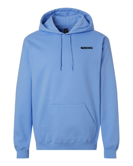 CCMH- Unisex Softstyle® Midweight Hooded Sweatshirt with embroidered logo - SF500