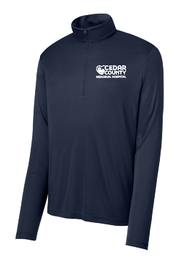 CCMH- Men's Sport-Tek® PosiCharge® Competitor™ 1/4-Zip Pullover with embroidered logo (ST357)