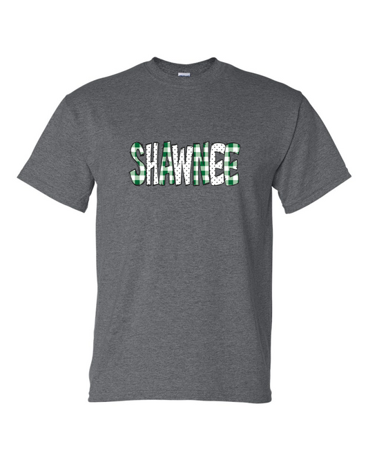 Shawnee Gingham Gildan Short Sleeve Shirt