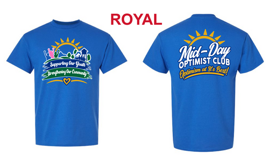Midday Optimist- Gildan Dryblend Short Sleeve