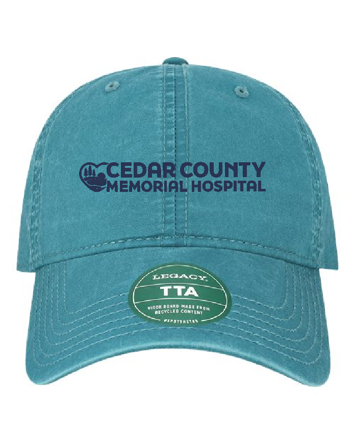CCMH- Legacy Terra Twill Cap with embroidered logo (TTA)