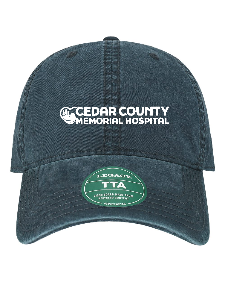 CCMH- Legacy Terra Twill Cap with embroidered logo (TTA)