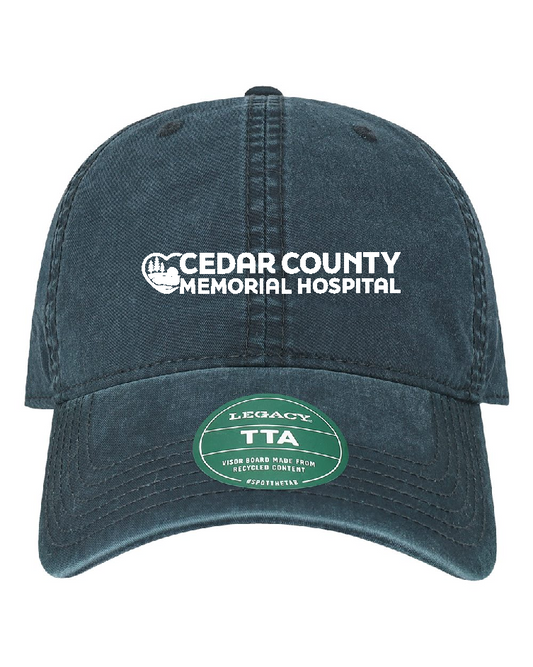 CCMH- Legacy Terra Twill Cap with embroidered logo (TTA)