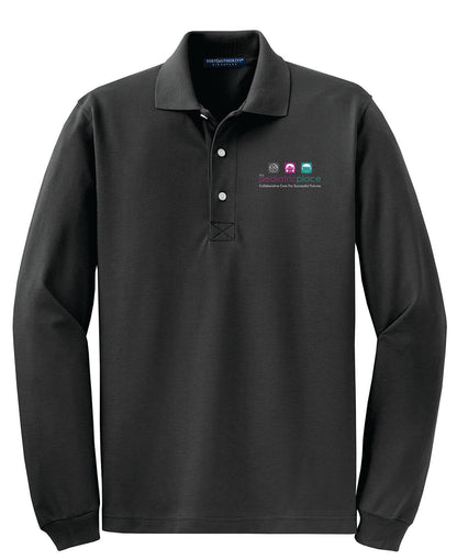 The Pediatric Place Mens polo with embroidered logo - K455LS