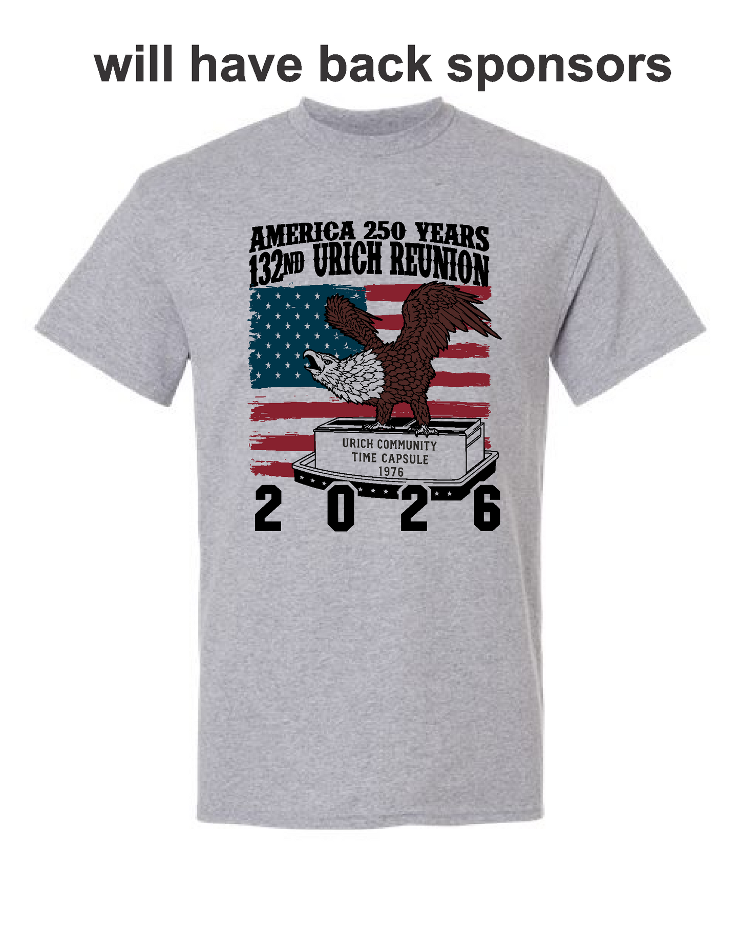 Urich Reunion- Gildan Short Sleeve- Reunion Design
