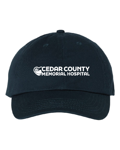 CCMH- Valucap Bio-Washed Classic Dad Hat with embroidered logo (VC300A)