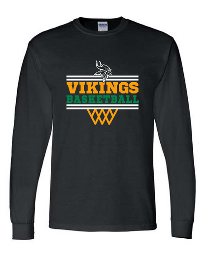 Lakeland Booster- Gildan Long Sleeve- Black