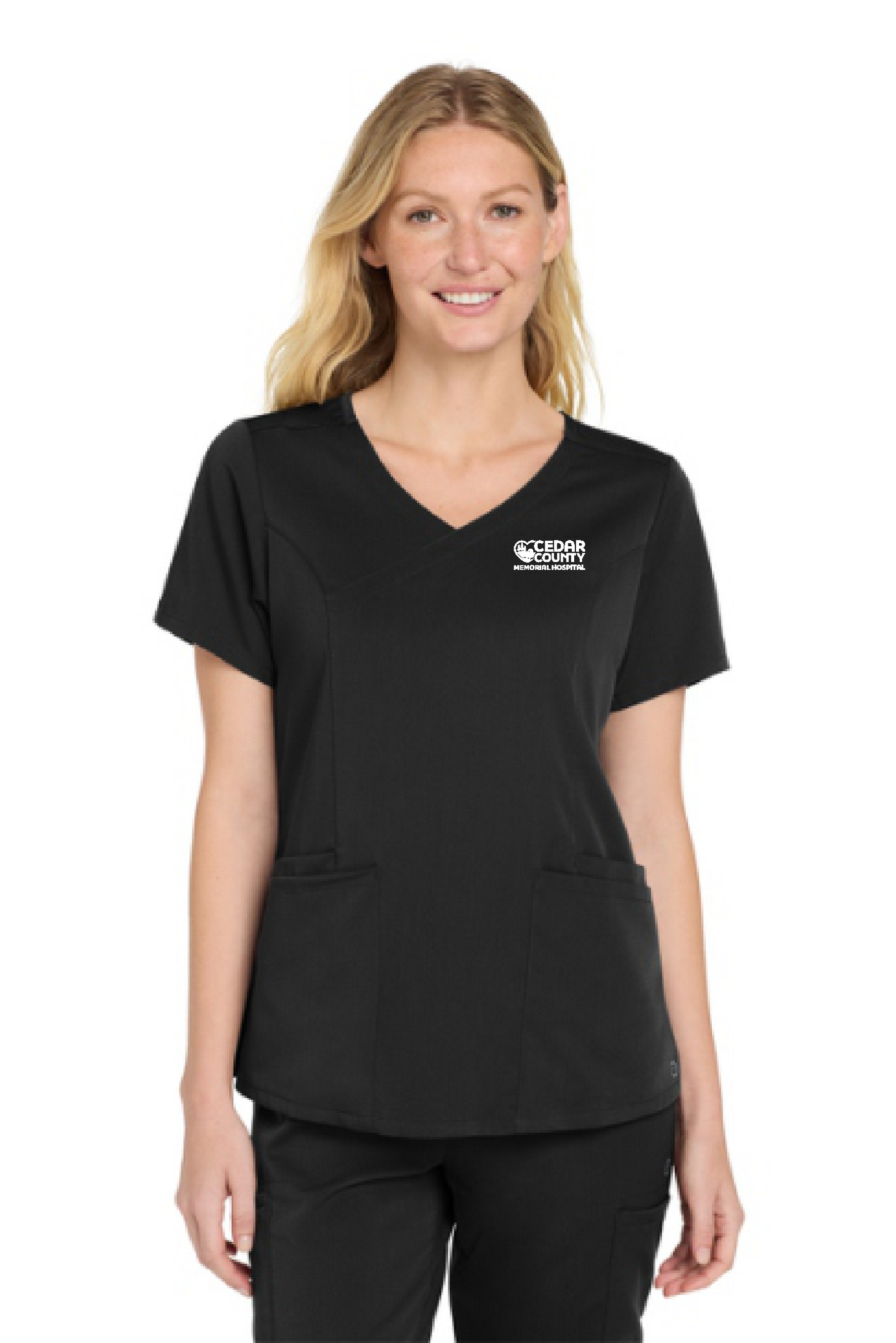 CCMH- Women’s Premiere Flex™ Mock Wrap Top (WW4268)