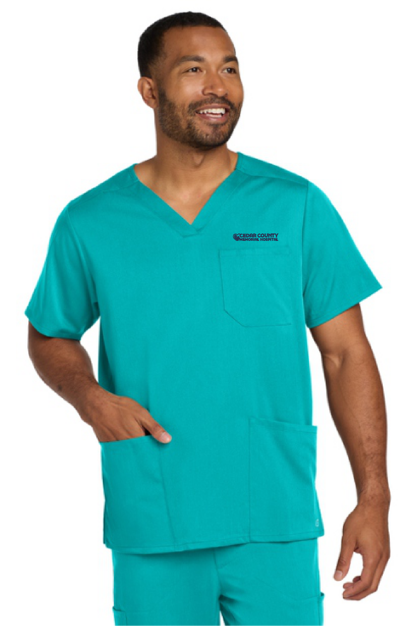 CCMH-Men's Premiere Flex™ V-Neck Top (WW5068)