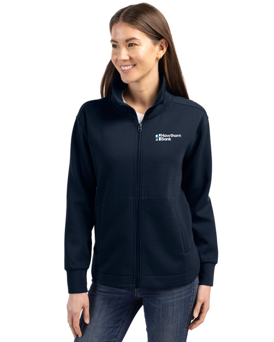 Hawthorn - Womens Cutter & Buck Roam Epic Versatility Full Zip Recycled Jacket - LCK00162