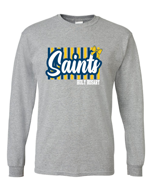 HR - Gildan long sleeve t-shirt Design 1 GIRLS