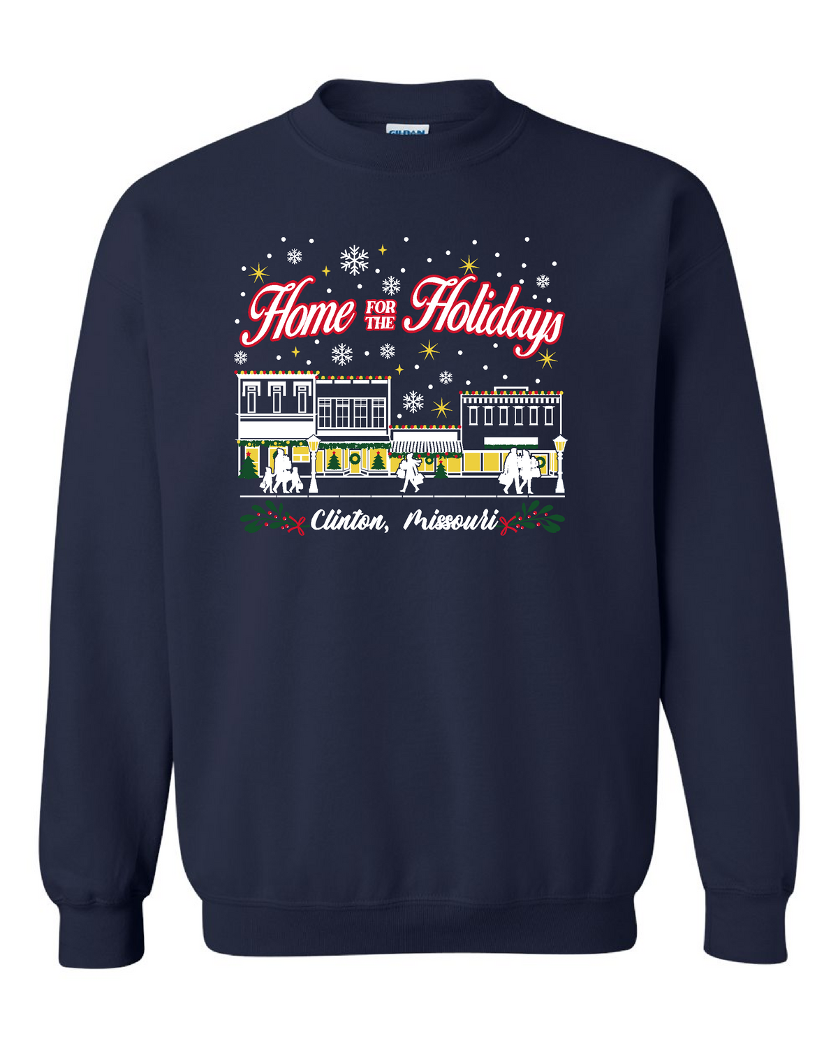Clinton Main Street - Home for the Holidays Crewneck Sweatshirt 2026