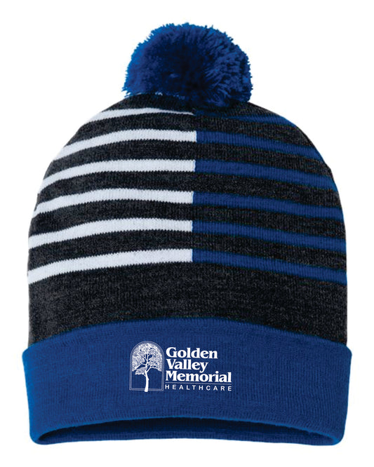 GVMH Unisex Hat - Stocking Cap with Stripes - RKH12