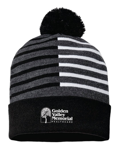 GVMH Unisex Hat - Stocking Cap with Stripes - RKH12