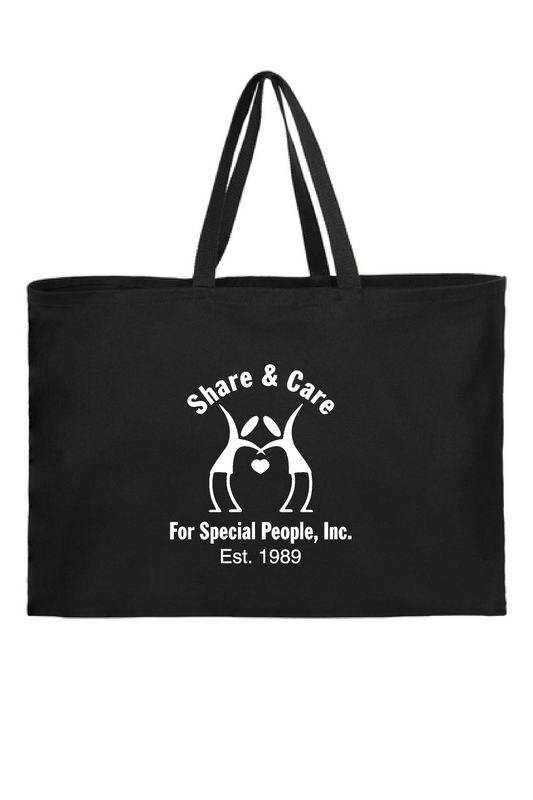 Share & Care- B300 Port Authority® Ideal Twill Jumbo Tote