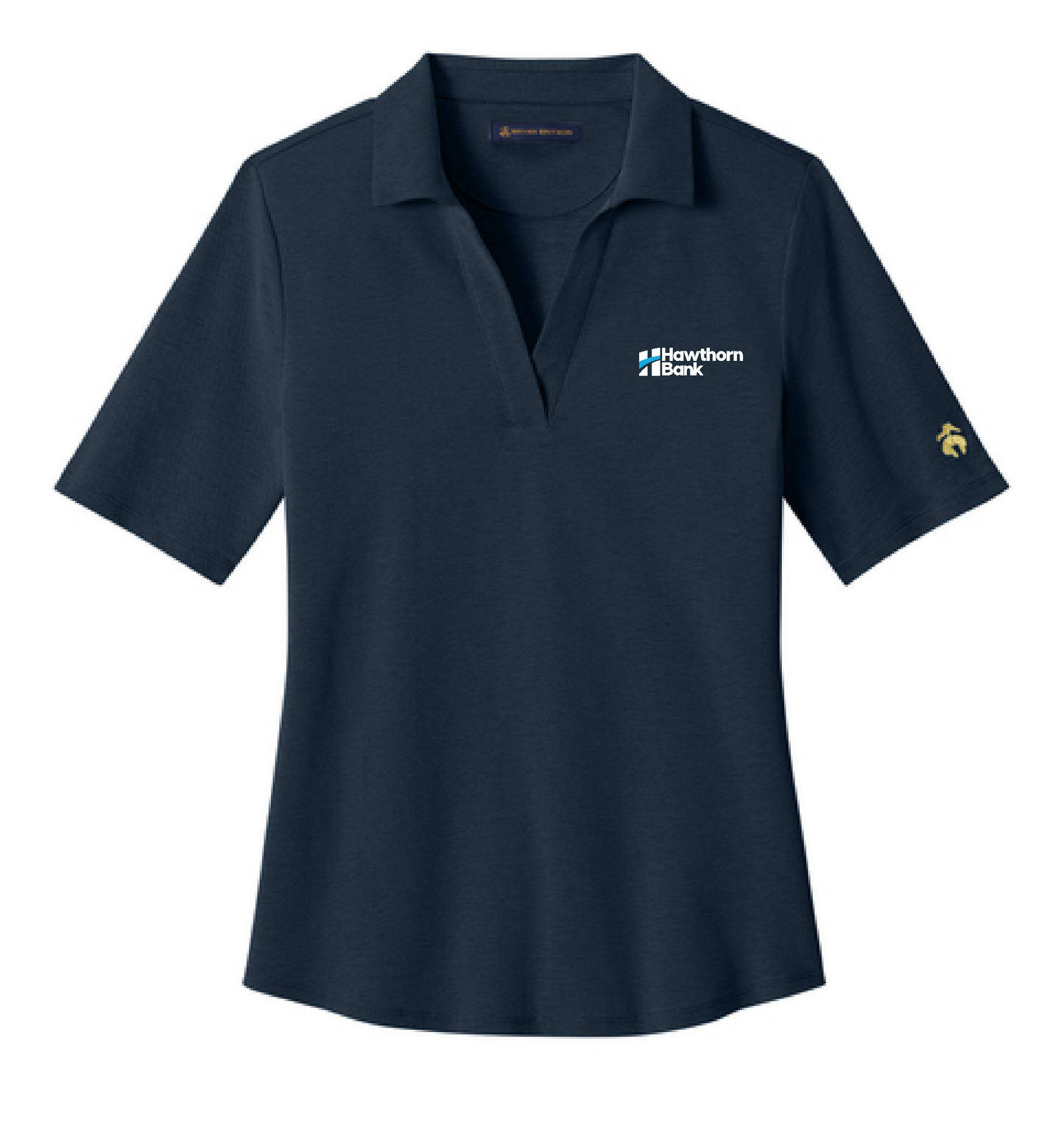 Hawthorn Bank - Ladies Brooks Brothers® Women’s Pinpoint Pique Polo - BB18223