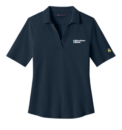 Hawthorn Bank - Ladies Brooks Brothers® Women’s Pinpoint Pique Polo - BB18223
