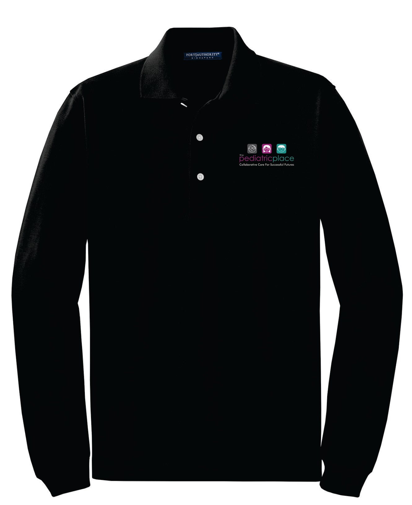 The Pediatric Place Mens polo with embroidered logo - K455LS