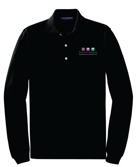 The Pediatric Place Mens polo with embroidered logo - K455LS