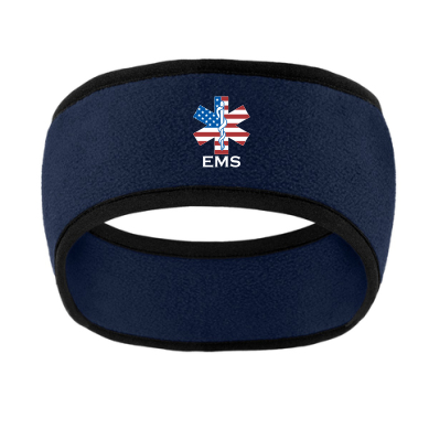 GVMH EMS- Port Authority® Two-Color Fleece Headband (C916)