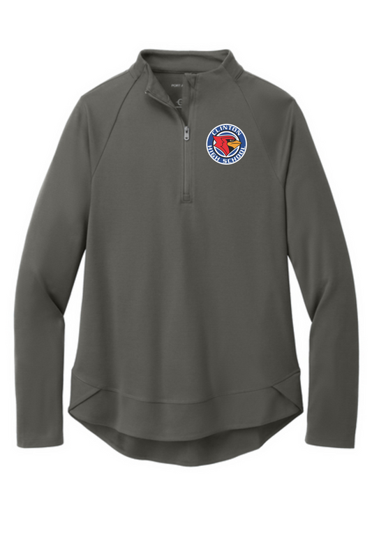 CHS Mens- Port Authority Cypress 1/4-Zip Embroidered