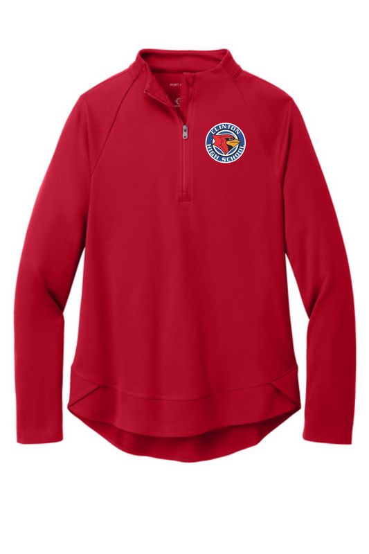 CHS Women's- Port Authority Cypress 1/4-Zip Embroidered