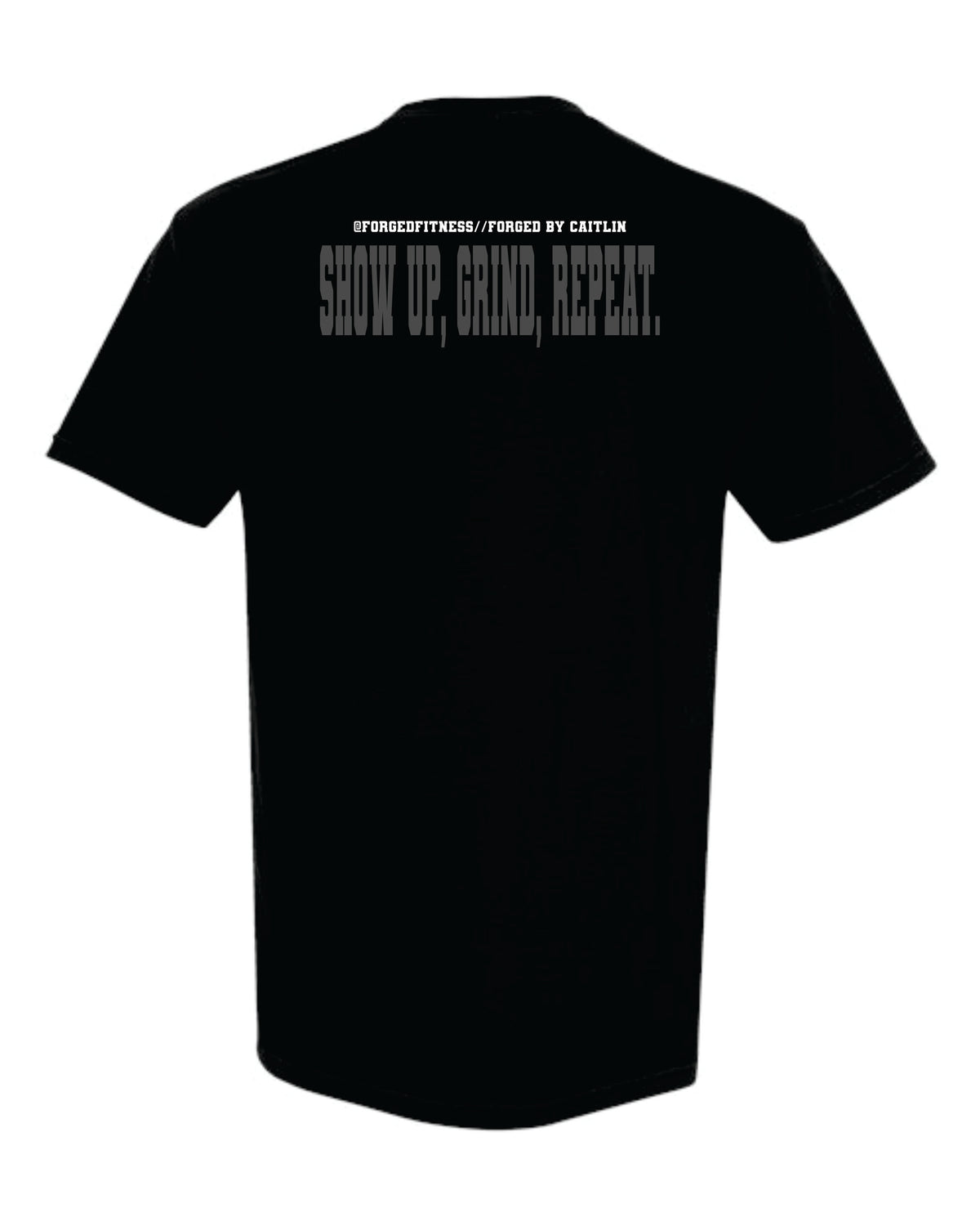 Forged Fitness- Comfort Colors Black t-shirt (1717)
