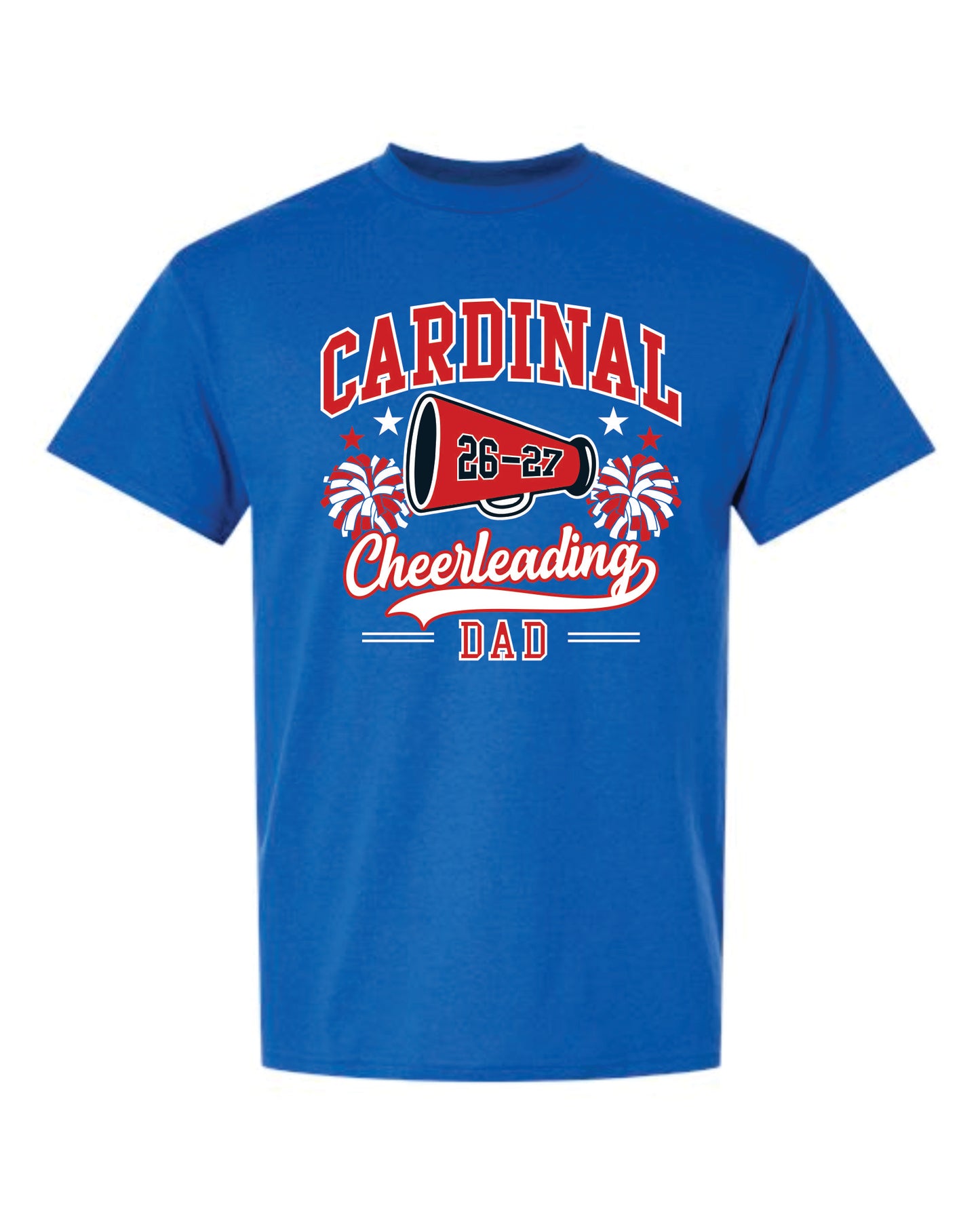 Clinton Youth Cheer Gildan tee with Cusomization