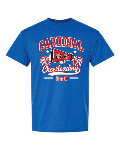 Clinton Youth Cheer Gildan tee with Cusomization